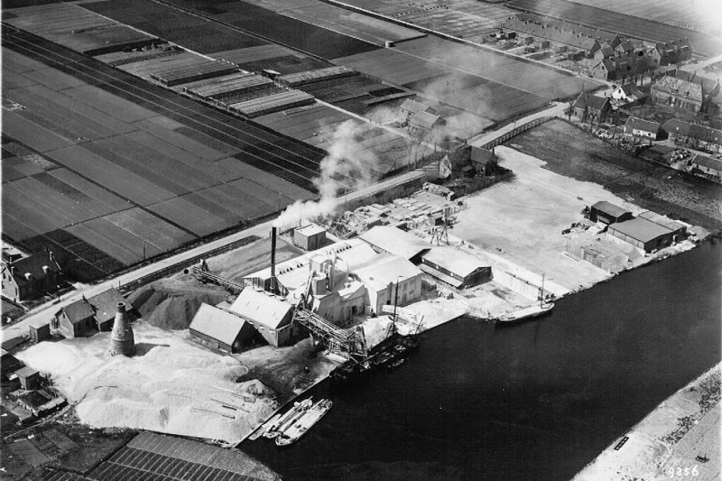 Thema-venster luchtfoto's