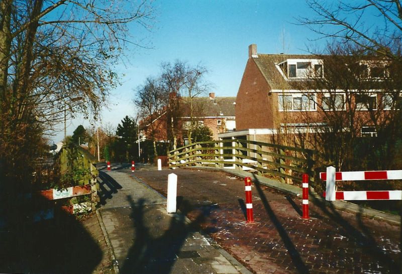 Brug in de P. Oosterleestraat