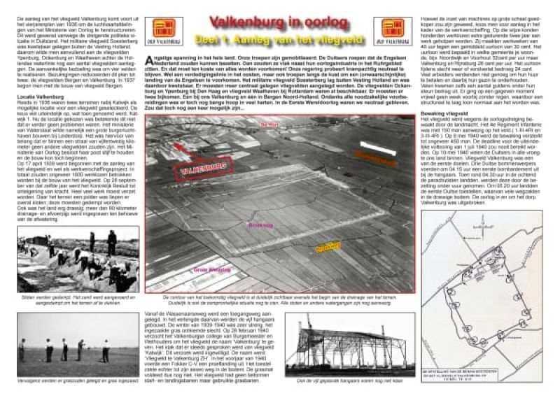 Valkenburg in oorlog: Aanleg van het vliegveld. Deel 1 uit artikelenreeks in Zicht op Valkenburg